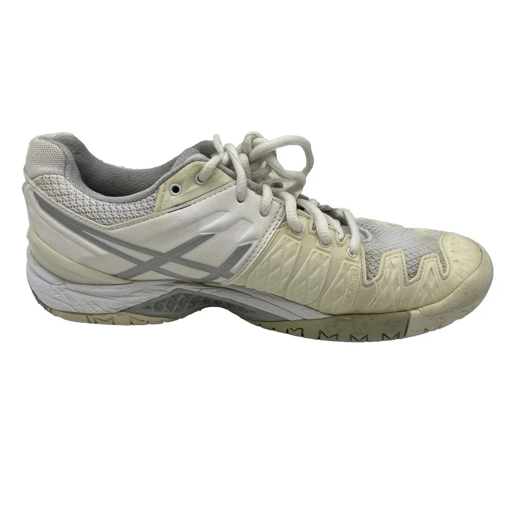 Asics Gel Resolution‎ 6 White  Running Sneakers Women's Size 8 E550Y